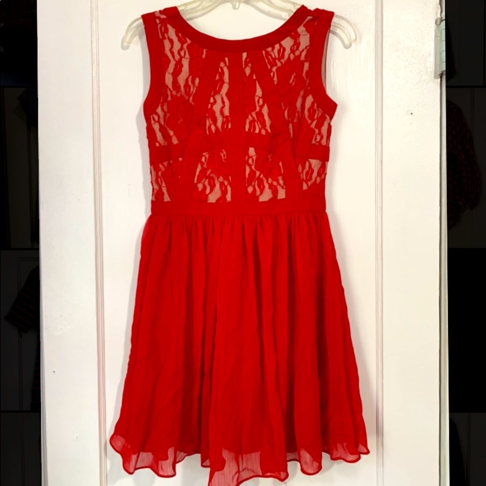 Red Cocktail Dress